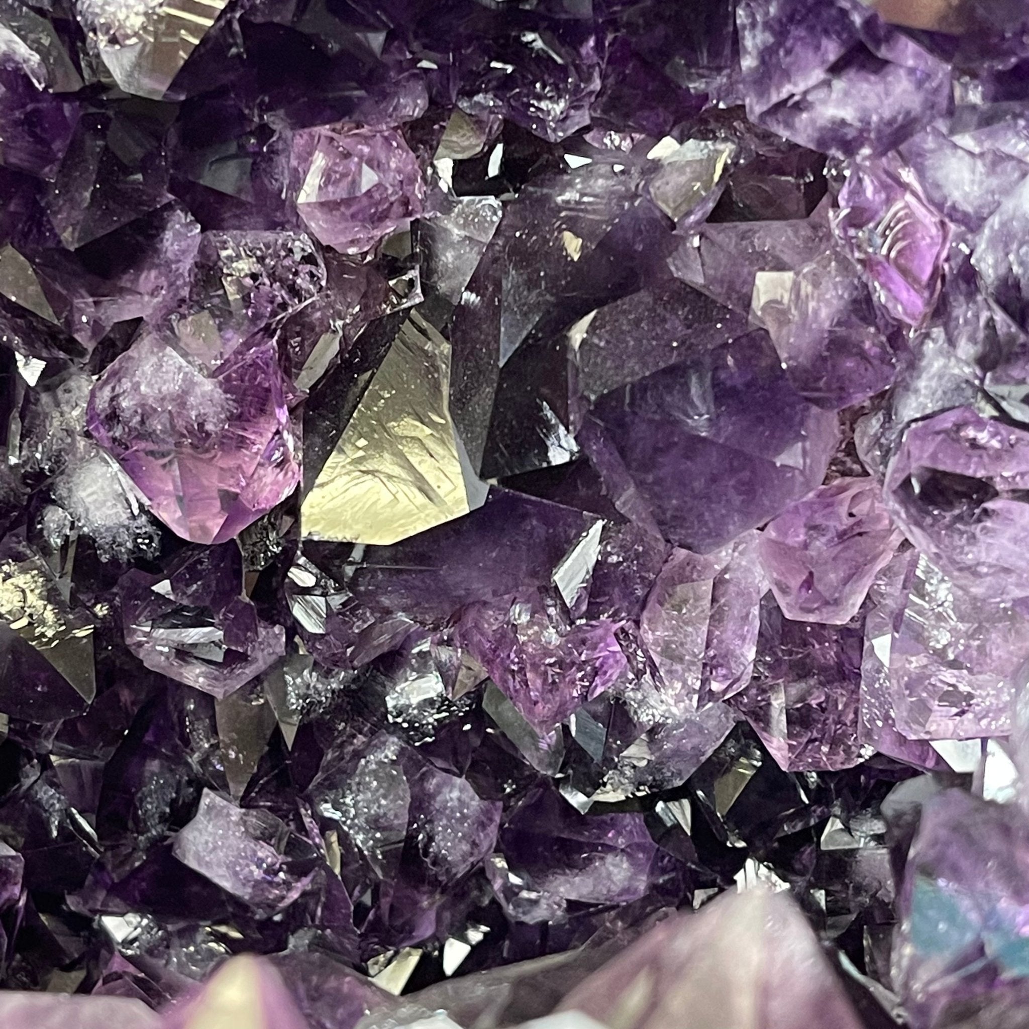 Extra Plus Quality Brazilian Amethyst Cathedral, 55.2 lbs & 17.25" Tall #5601-0851 by Brazil Gems - Brazil GemsBrazil GemsExtra Plus Quality Brazilian Amethyst Cathedral, 55.2 lbs & 17.25" Tall #5601-0851 by Brazil GemsCathedrals5601-0851
