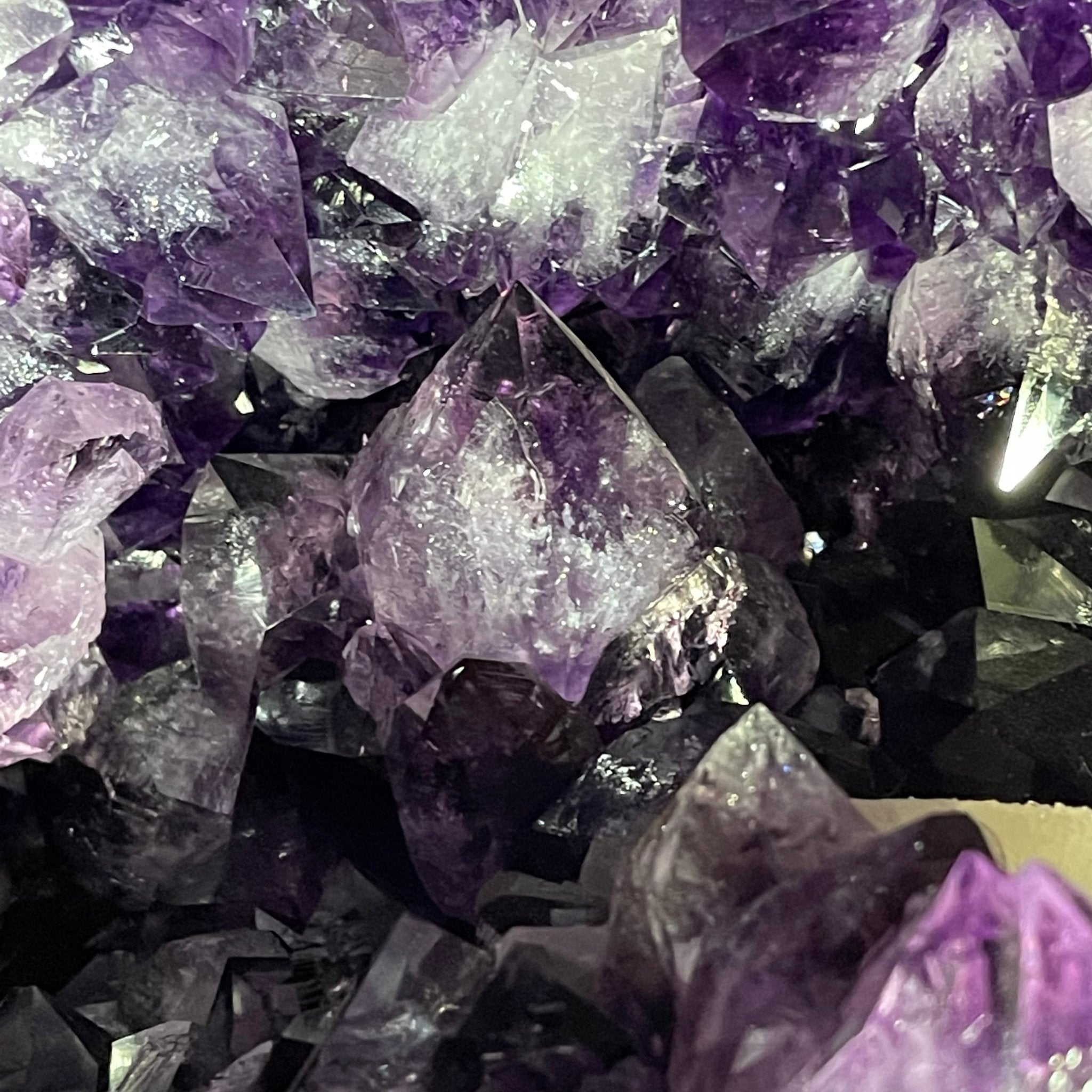 Extra Plus Quality Brazilian Amethyst Cathedral, 55.2 lbs & 17.25" Tall #5601-0851 by Brazil Gems - Brazil GemsBrazil GemsExtra Plus Quality Brazilian Amethyst Cathedral, 55.2 lbs & 17.25" Tall #5601-0851 by Brazil GemsCathedrals5601-0851