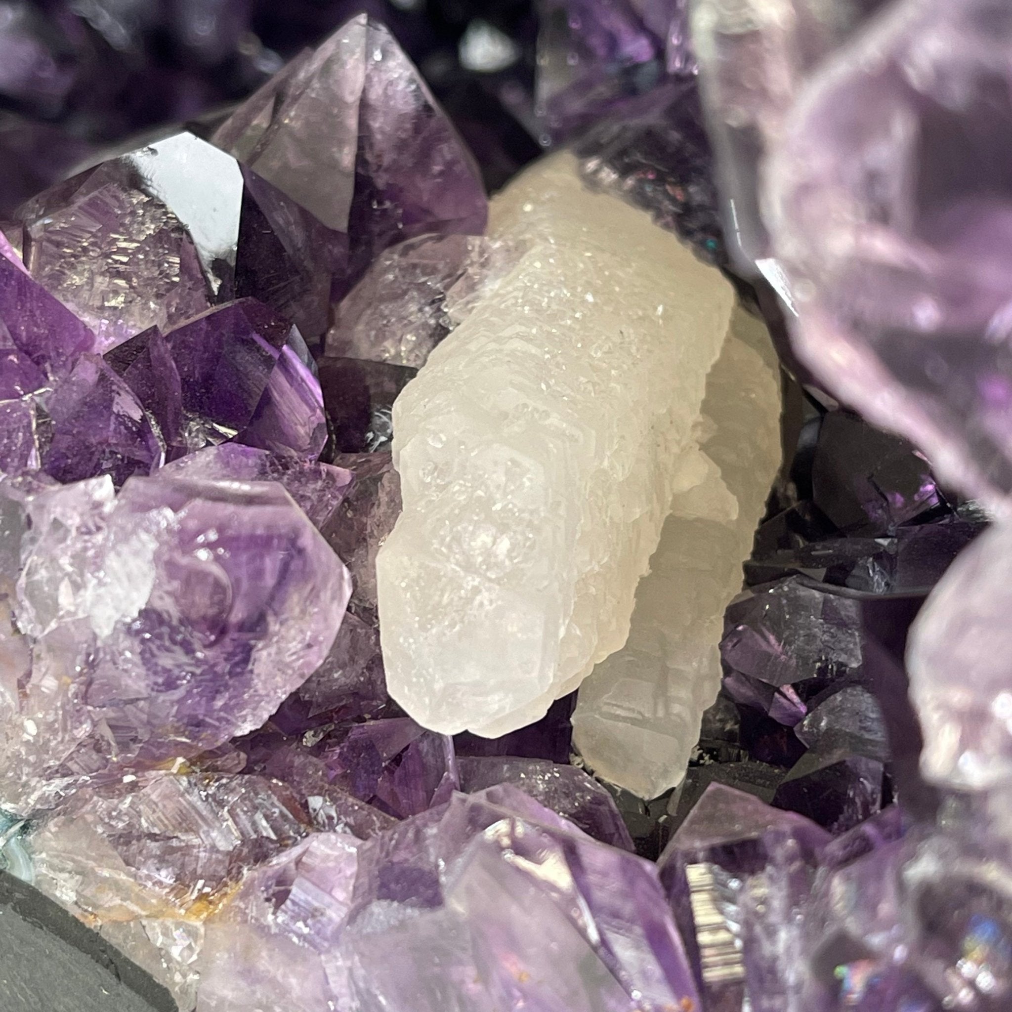 Extra Plus Quality Brazilian Amethyst Cathedral, 55.2 lbs & 17.25" Tall #5601-0851 by Brazil Gems - Brazil GemsBrazil GemsExtra Plus Quality Brazilian Amethyst Cathedral, 55.2 lbs & 17.25" Tall #5601-0851 by Brazil GemsCathedrals5601-0851