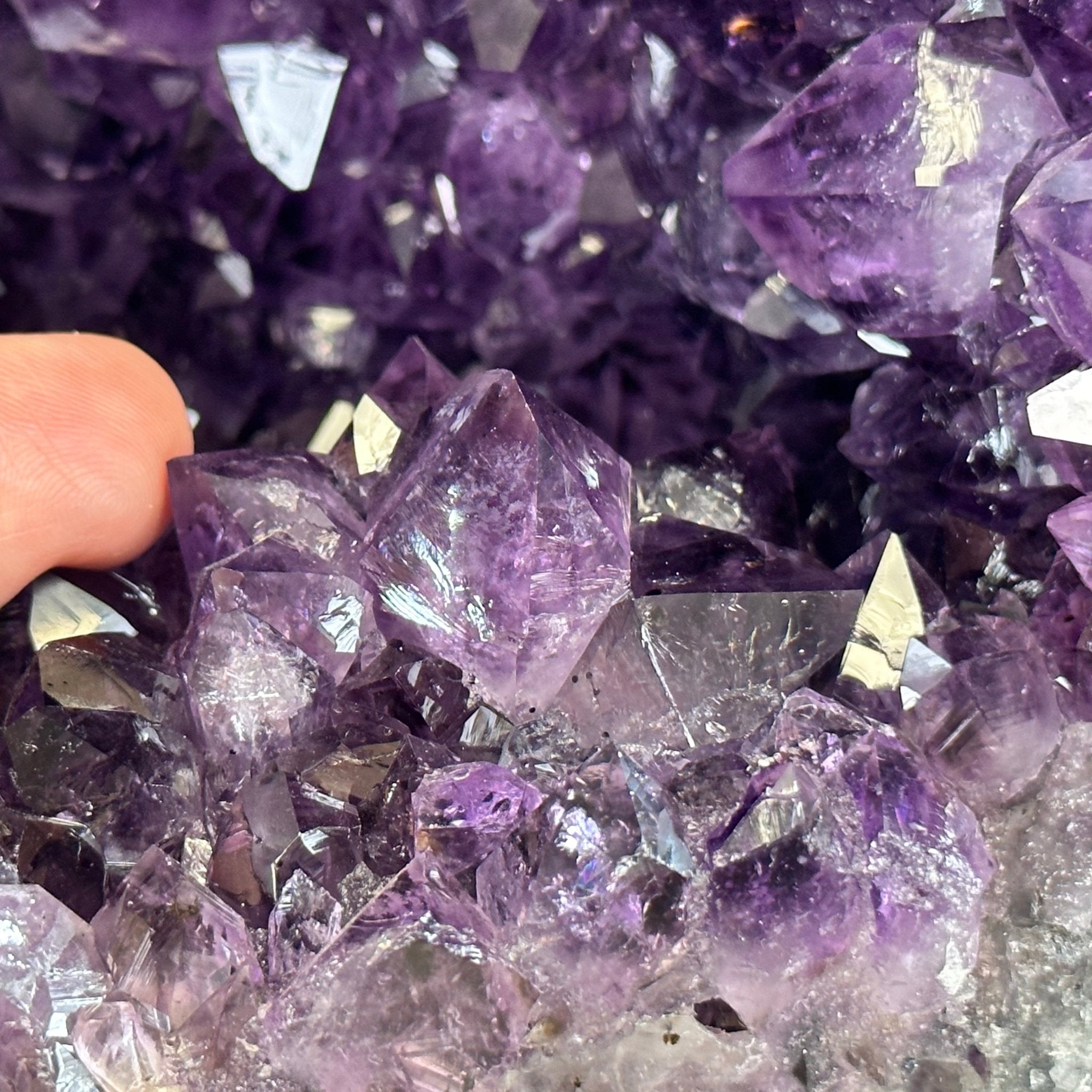 Extra Plus Quality Brazilian Amethyst Cathedral, 60.7 lbs & 29.5" Tall, Model #5601-1294 by Brazil Gems - Brazil GemsBrazil GemsExtra Plus Quality Brazilian Amethyst Cathedral, 60.7 lbs & 29.5" Tall, Model #5601-1294 by Brazil GemsCathedrals5601-1294