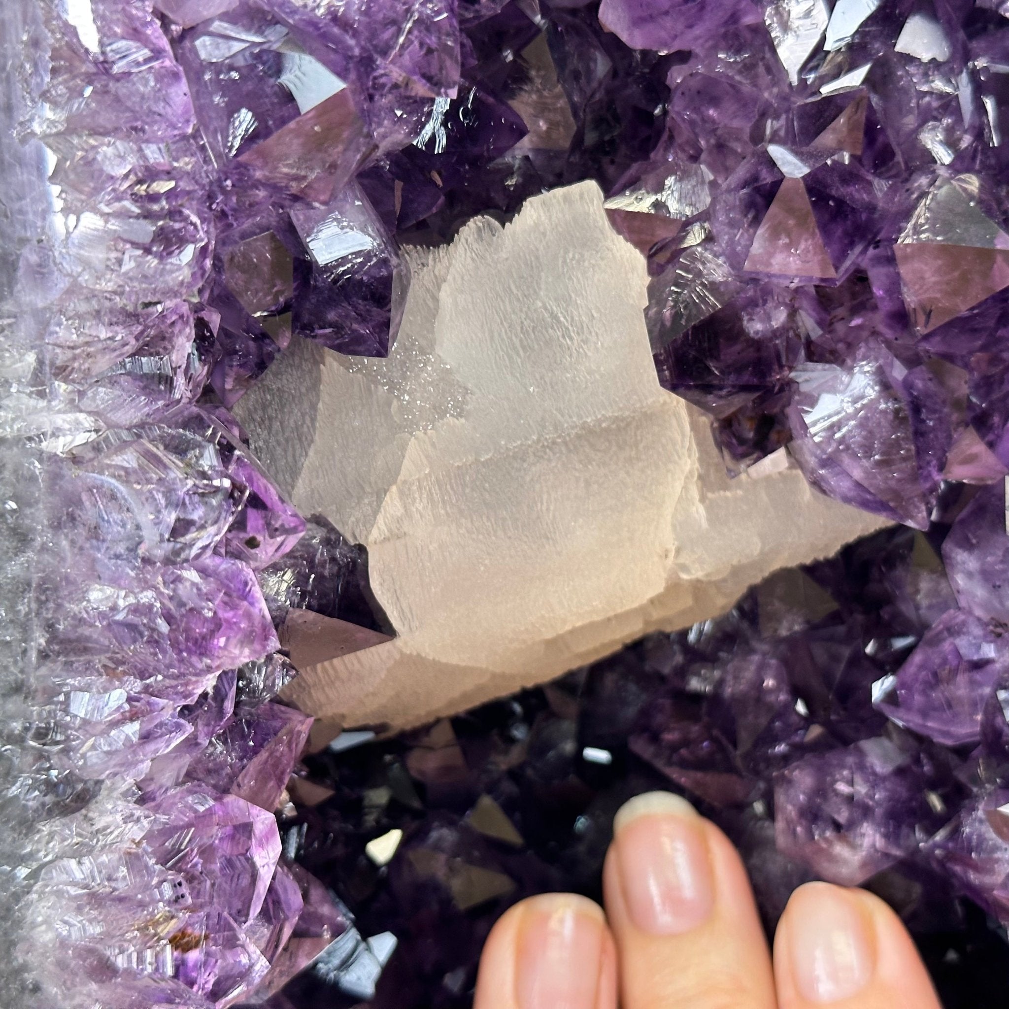 Extra Plus Quality Brazilian Amethyst Cathedral, 60.7 lbs & 29.5" Tall, Model #5601-1294 by Brazil Gems - Brazil GemsBrazil GemsExtra Plus Quality Brazilian Amethyst Cathedral, 60.7 lbs & 29.5" Tall, Model #5601-1294 by Brazil GemsCathedrals5601-1294