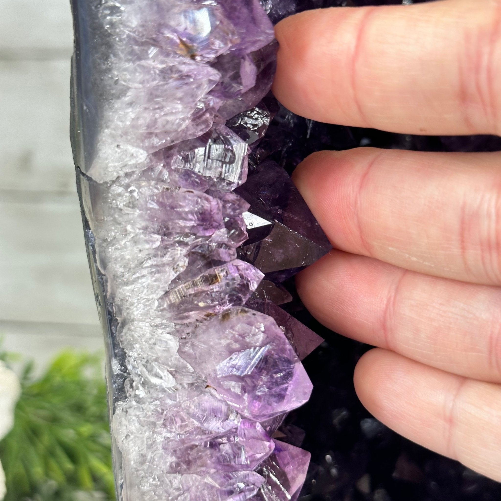 Extra Plus Quality Brazilian Amethyst Cathedral, 60.7 lbs & 29.5" Tall, Model #5601-1294 by Brazil Gems - Brazil GemsBrazil GemsExtra Plus Quality Brazilian Amethyst Cathedral, 60.7 lbs & 29.5" Tall, Model #5601-1294 by Brazil GemsCathedrals5601-1294