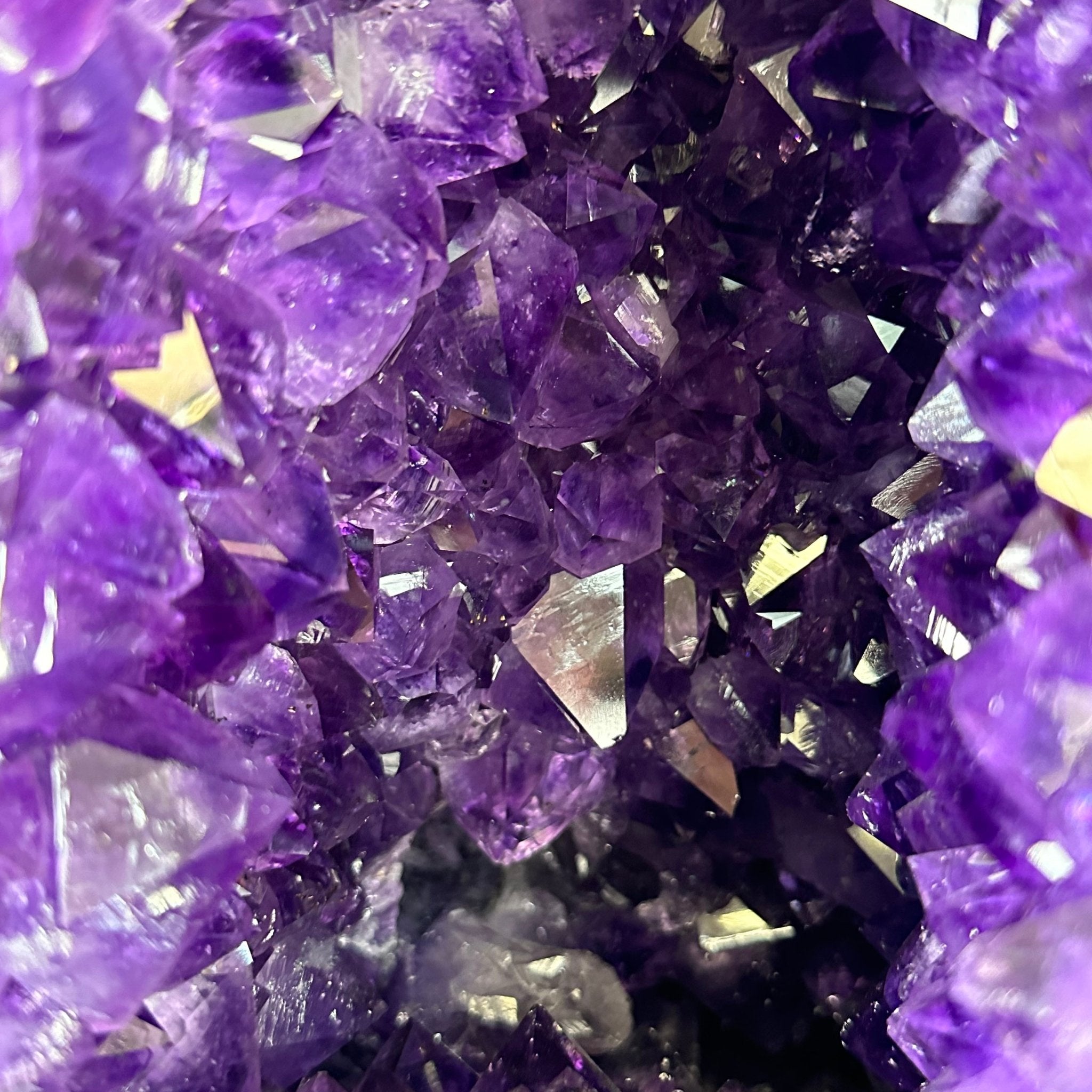 Extra Plus Quality Brazilian Amethyst Cathedral, 74.2 lbs & 19.1" Tall, Model #5601-0884 by Brazil Gems - Brazil GemsBrazil GemsExtra Plus Quality Brazilian Amethyst Cathedral, 74.2 lbs & 19.1" Tall, Model #5601-0884 by Brazil GemsCathedrals5601-0884