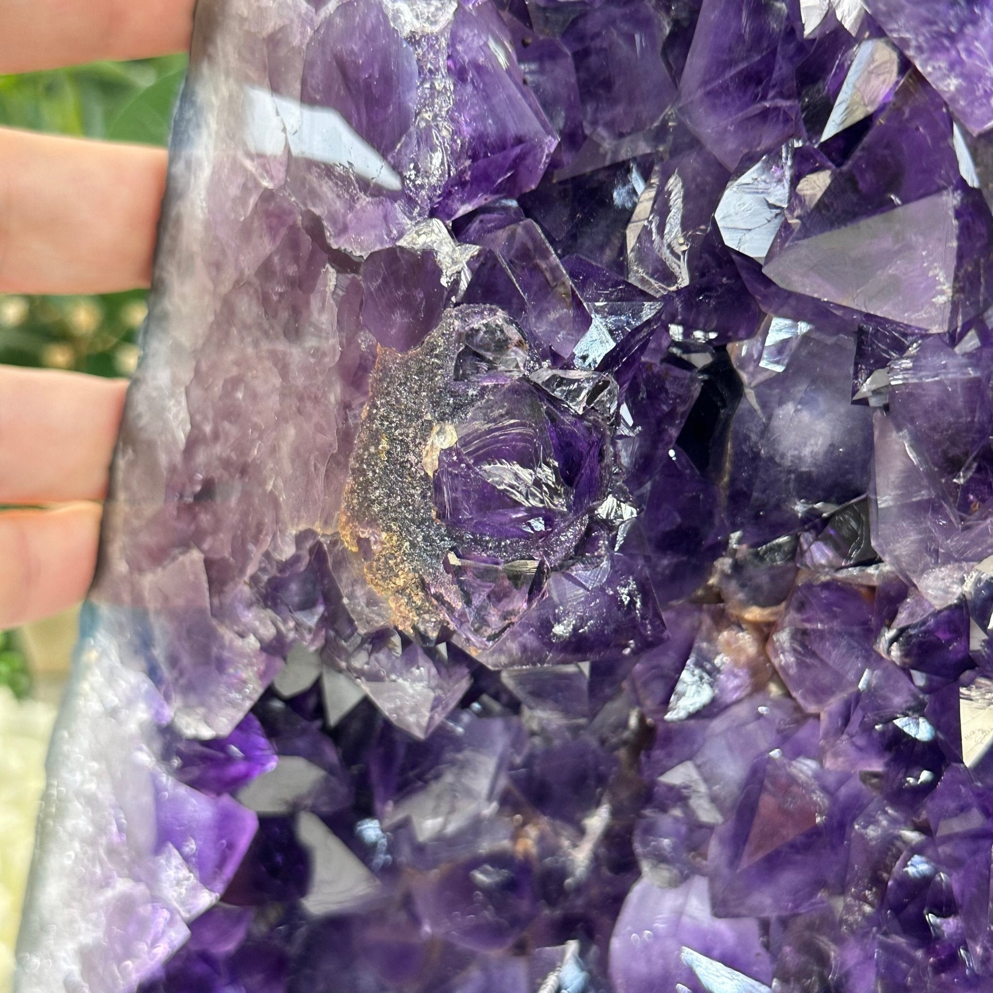 Extra Plus Quality Brazilian Amethyst Cathedral, 74.4 lbs & 21" Tall, Model #5601-0885 by Brazil Gems - Brazil GemsBrazil GemsExtra Plus Quality Brazilian Amethyst Cathedral, 74.4 lbs & 21" Tall, Model #5601-0885 by Brazil GemsCathedrals5601-0885