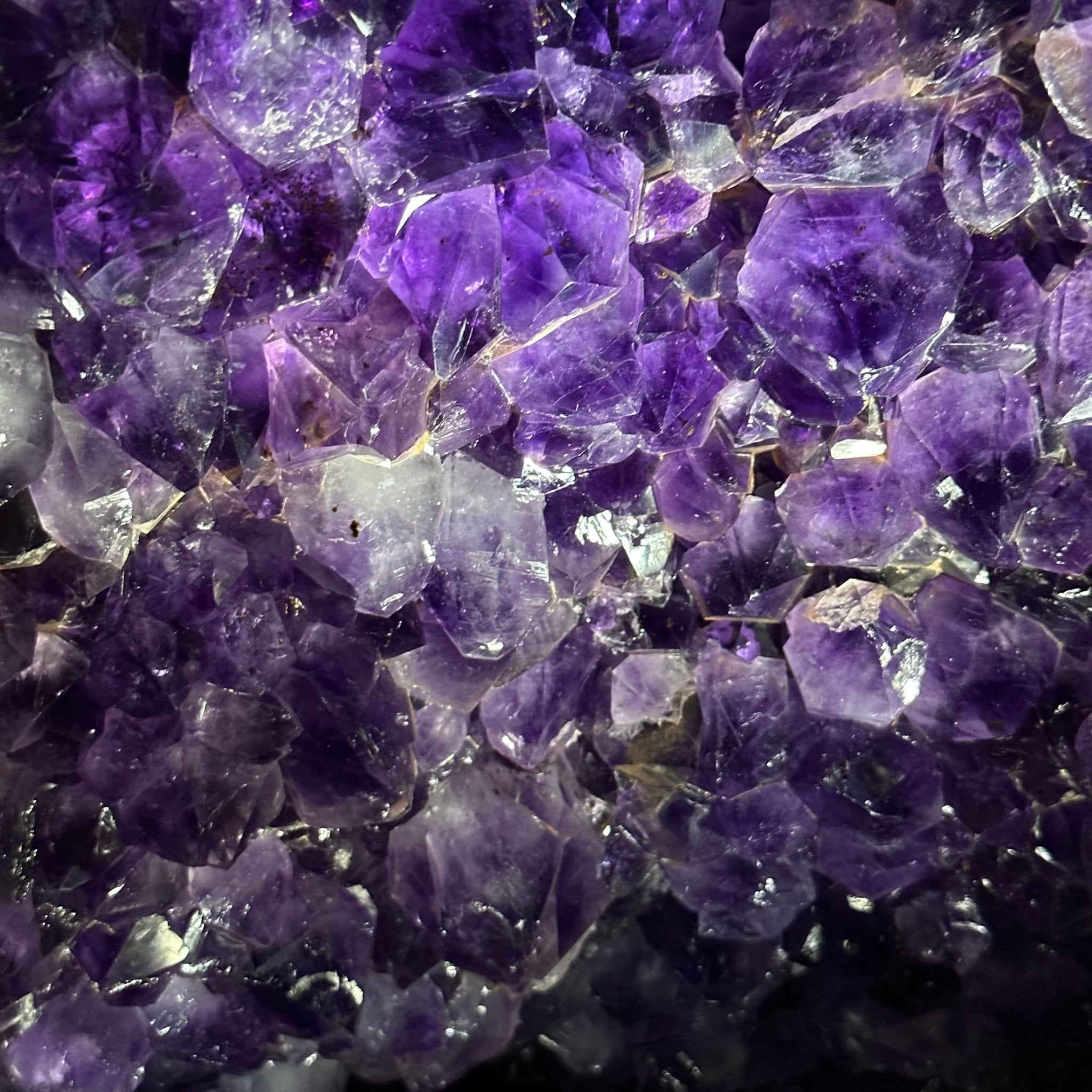 Extra Plus Quality Brazilian Amethyst Cathedral, 74.4 lbs & 21" Tall, Model #5601-0885 by Brazil Gems - Brazil GemsBrazil GemsExtra Plus Quality Brazilian Amethyst Cathedral, 74.4 lbs & 21" Tall, Model #5601-0885 by Brazil GemsCathedrals5601-0885