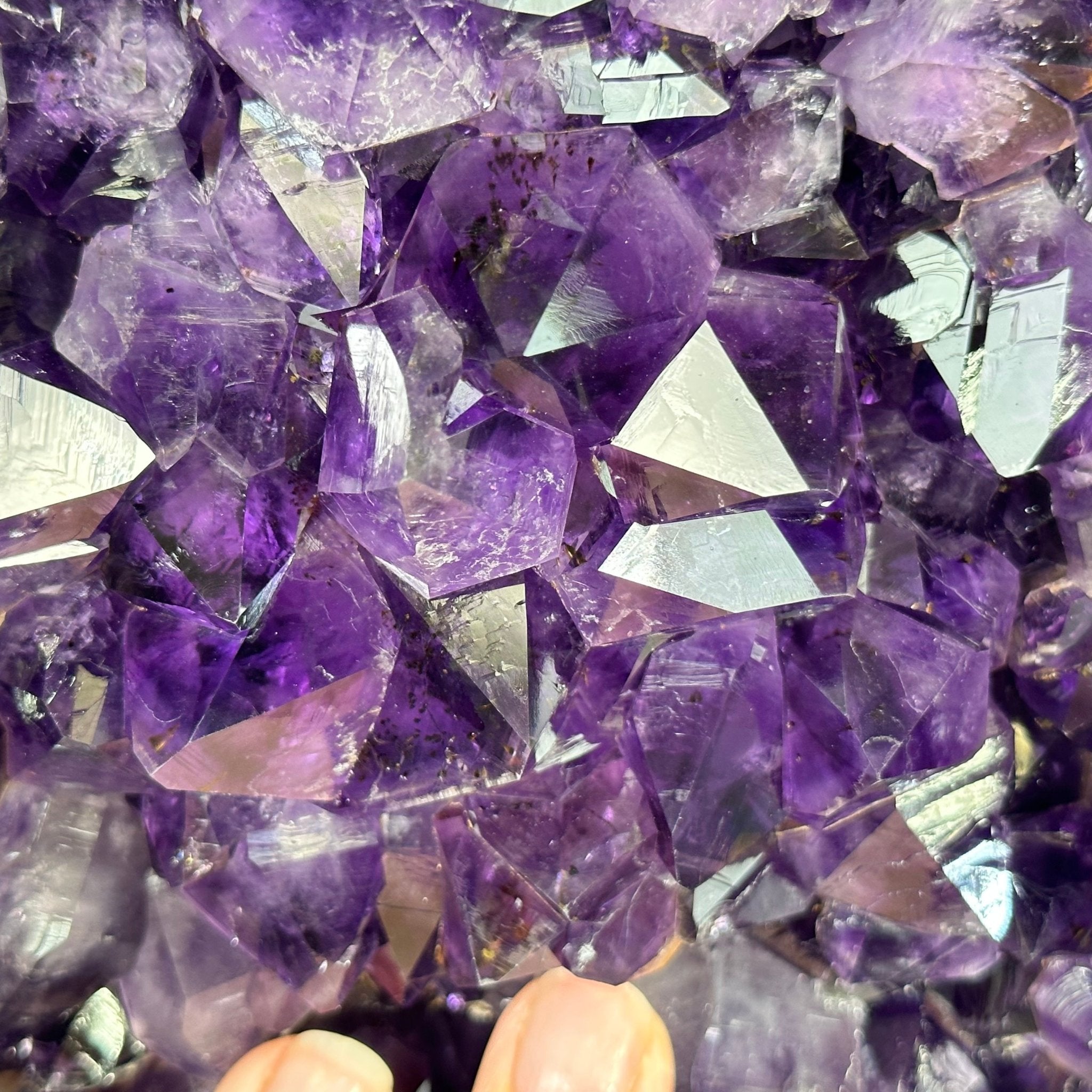 Extra Plus Quality Brazilian Amethyst Cathedral, 74.4 lbs & 21" Tall, Model #5601-0885 by Brazil Gems - Brazil GemsBrazil GemsExtra Plus Quality Brazilian Amethyst Cathedral, 74.4 lbs & 21" Tall, Model #5601-0885 by Brazil GemsCathedrals5601-0885