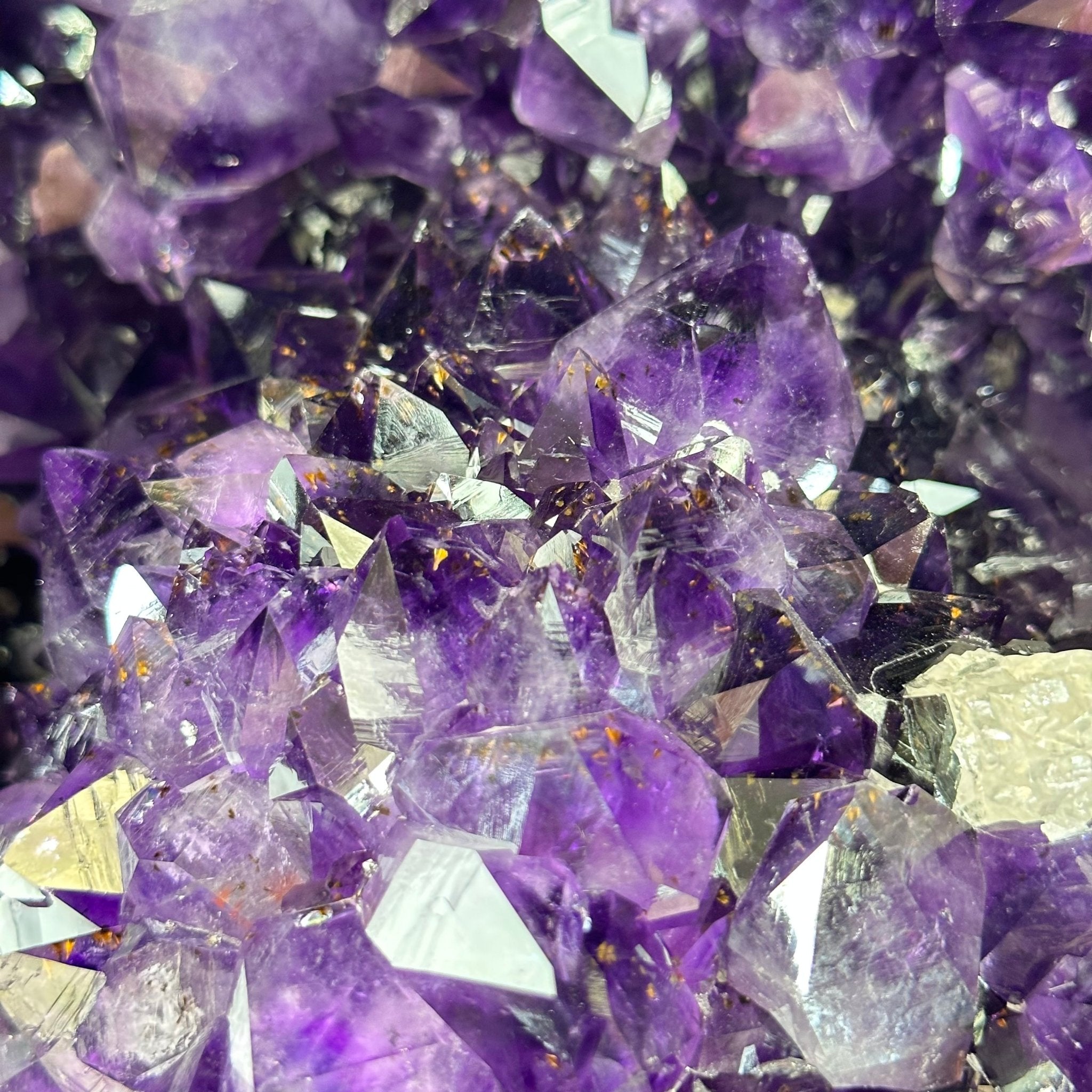 Extra Plus Quality Brazilian Amethyst Cathedral, 74.7 lbs & 13.5" Tall, Model #5601-0886 by Brazil Gems - Brazil GemsBrazil GemsExtra Plus Quality Brazilian Amethyst Cathedral, 74.7 lbs & 13.5" Tall, Model #5601-0886 by Brazil GemsCathedrals5601-0886