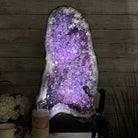 Extra Plus Quality Brazilian Amethyst Cathedral, 77.2 lbs & 24.2" Tall, Model #5601-0992 by Brazil Gems - Brazil GemsBrazil GemsExtra Plus Quality Brazilian Amethyst Cathedral, 77.2 lbs & 24.2" Tall, Model #5601-0992 by Brazil GemsCathedrals5601-0992