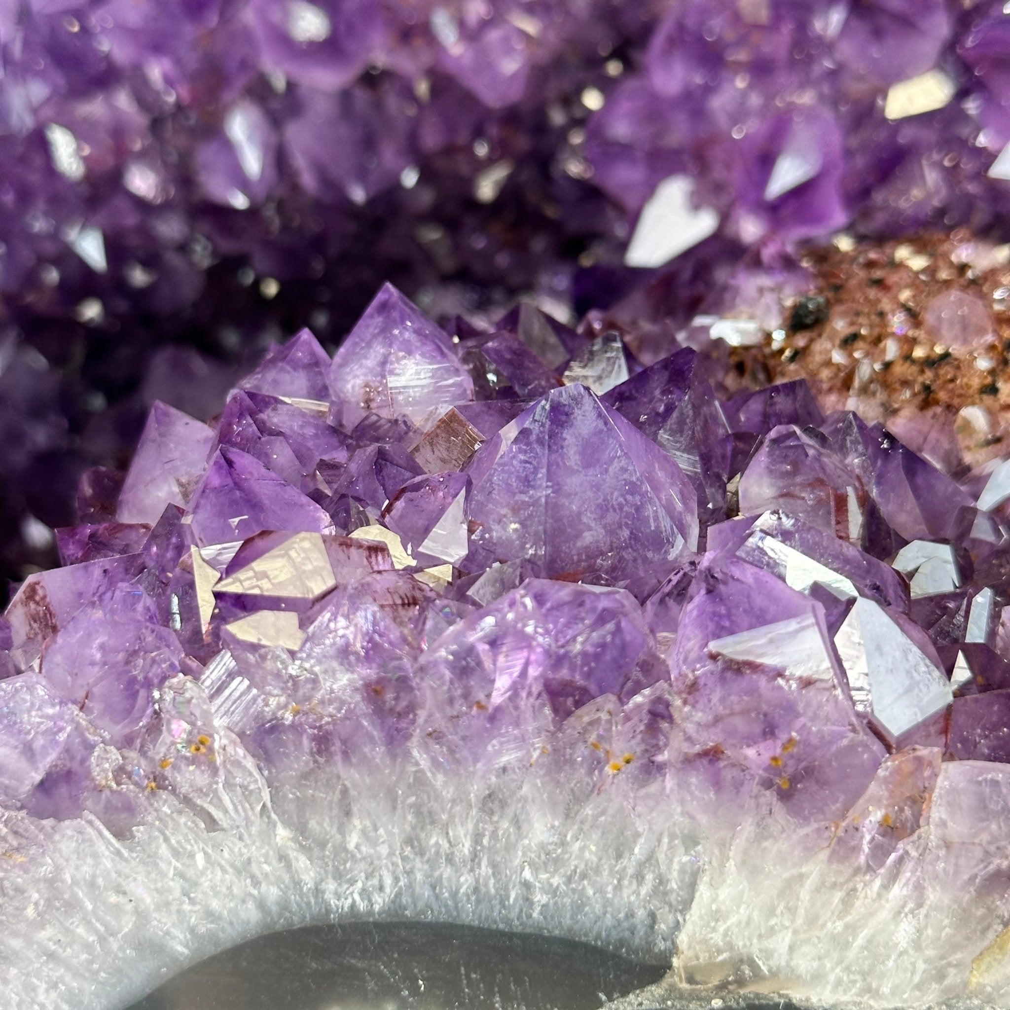 Extra Plus Quality Brazilian Amethyst Cathedral, 77.2 lbs & 24.2" Tall, Model #5601-0992 by Brazil Gems - Brazil GemsBrazil GemsExtra Plus Quality Brazilian Amethyst Cathedral, 77.2 lbs & 24.2" Tall, Model #5601-0992 by Brazil GemsCathedrals5601-0992
