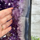 Extra Plus Quality Brazilian Amethyst Cathedral, 77.2 lbs & 24.2" Tall, Model #5601-0992 by Brazil Gems - Brazil GemsBrazil GemsExtra Plus Quality Brazilian Amethyst Cathedral, 77.2 lbs & 24.2" Tall, Model #5601-0992 by Brazil GemsCathedrals5601-0992