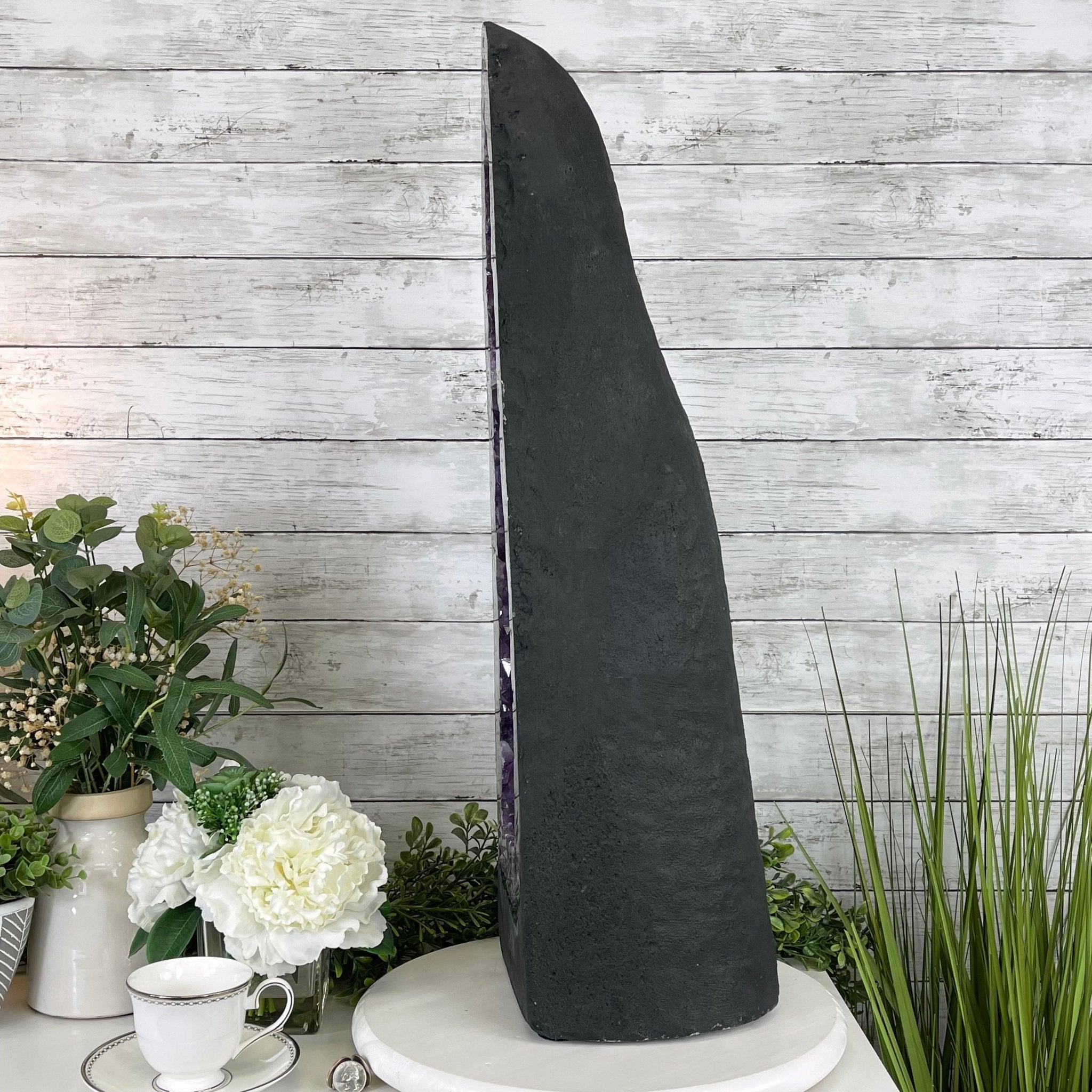 Extra Plus Quality Brazilian Amethyst Cathedral, 81.9 lbs & 30" Tall #5601-0709 by Brazil Gems - Brazil GemsBrazil GemsExtra Plus Quality Brazilian Amethyst Cathedral, 81.9 lbs & 30" Tall #5601-0709 by Brazil GemsCathedrals5601-0709