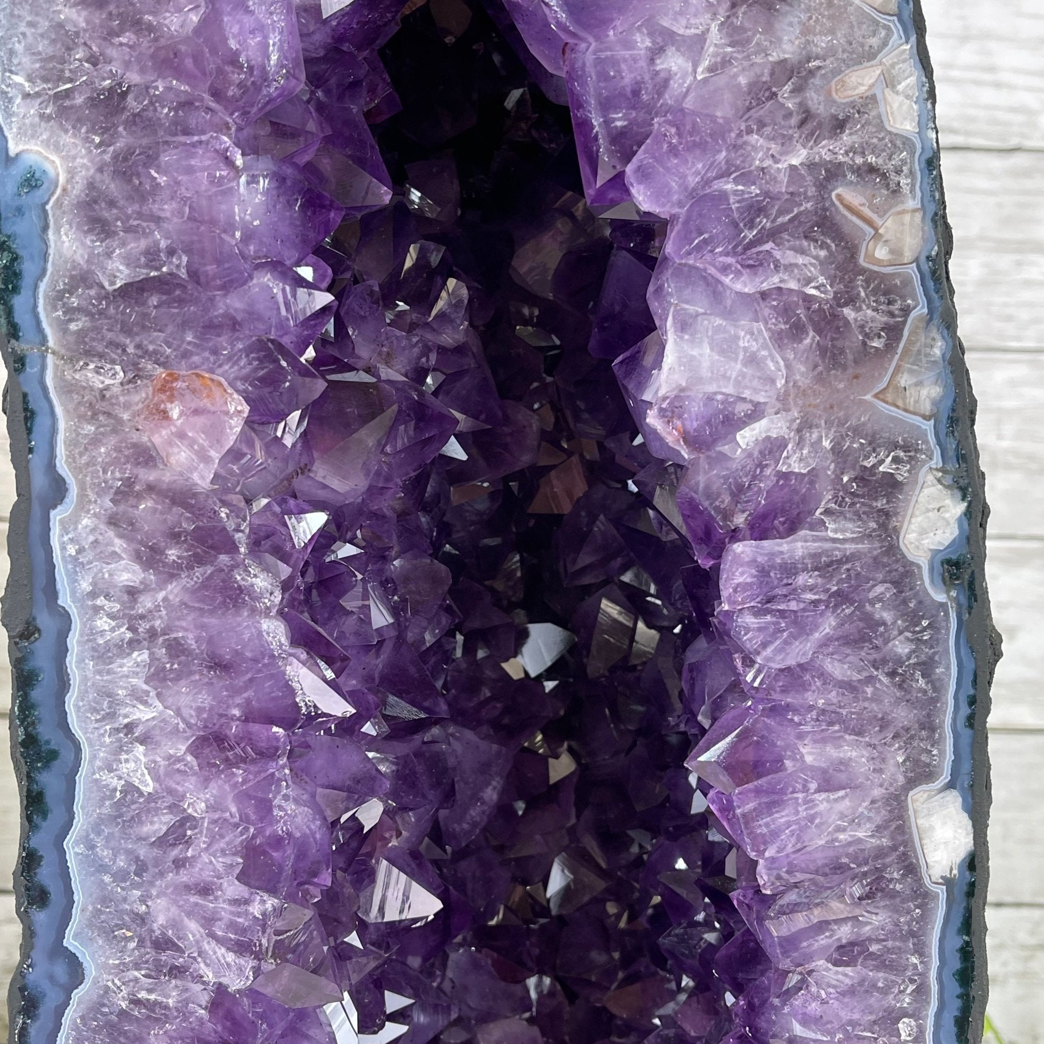 Extra Plus Quality Brazilian Amethyst Cathedral, 81.9 lbs & 30" Tall #5601-0709 by Brazil Gems - Brazil GemsBrazil GemsExtra Plus Quality Brazilian Amethyst Cathedral, 81.9 lbs & 30" Tall #5601-0709 by Brazil GemsCathedrals5601-0709