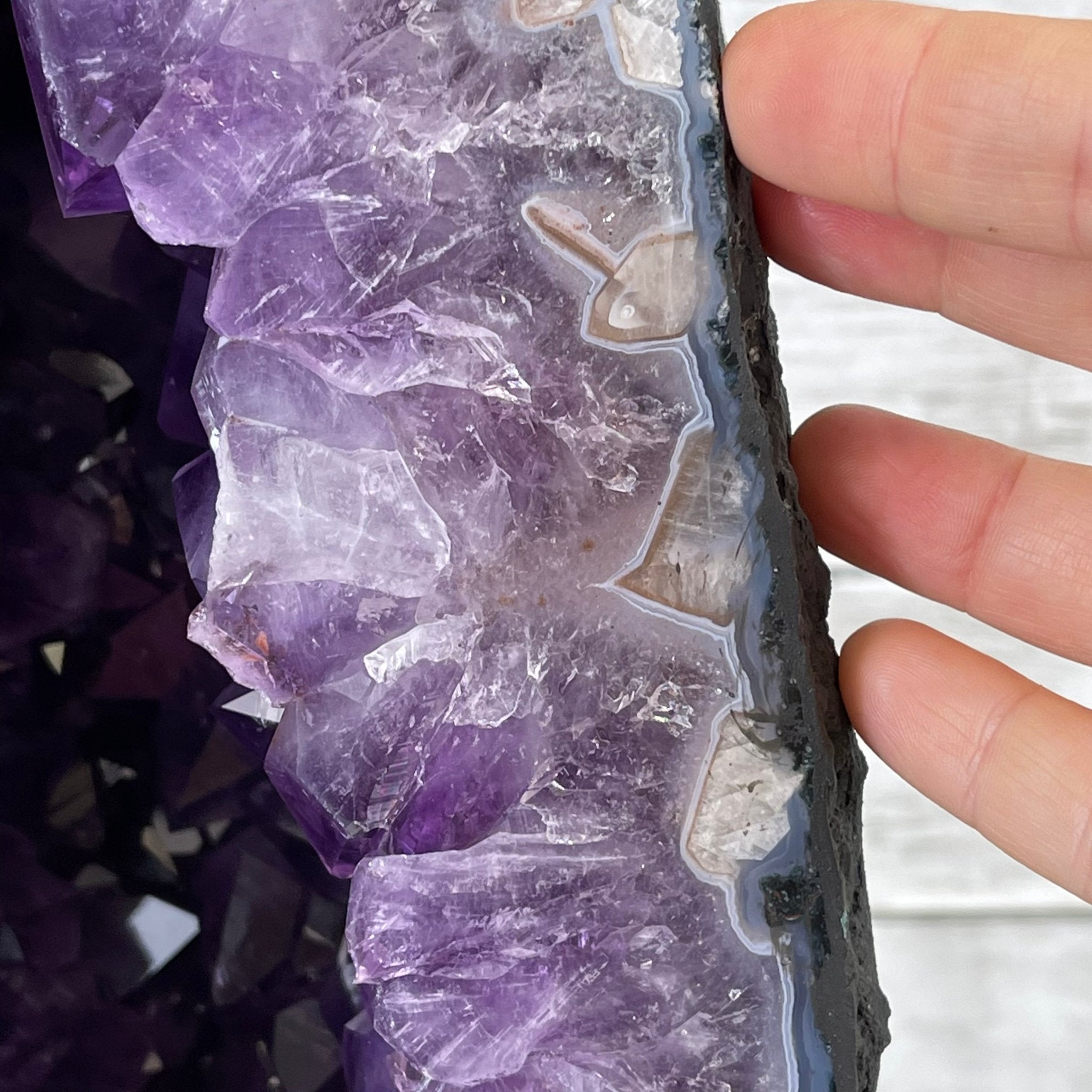Extra Plus Quality Brazilian Amethyst Cathedral, 81.9 lbs & 30" Tall #5601-0709 by Brazil Gems - Brazil GemsBrazil GemsExtra Plus Quality Brazilian Amethyst Cathedral, 81.9 lbs & 30" Tall #5601-0709 by Brazil GemsCathedrals5601-0709