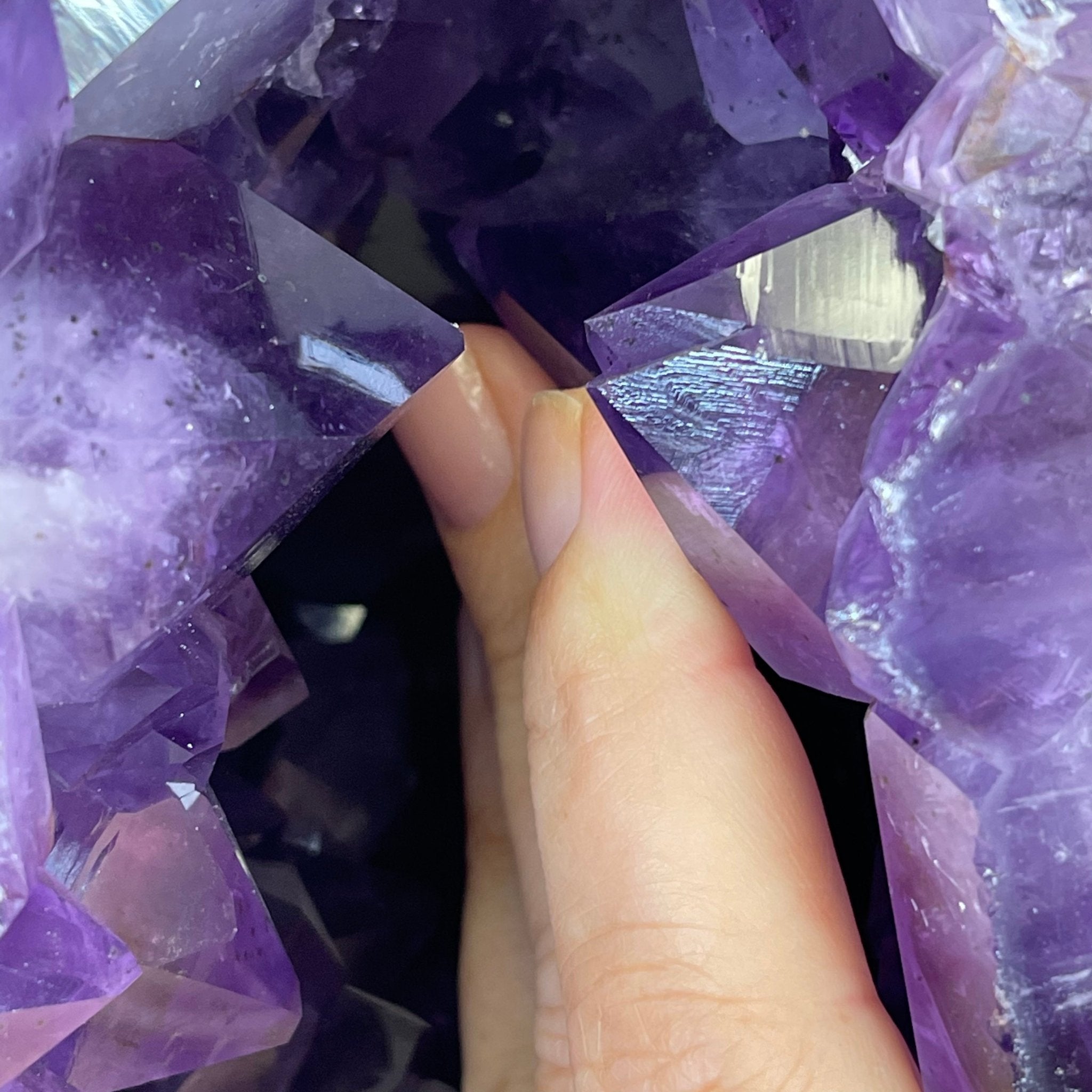 Extra Plus Quality Brazilian Amethyst Cathedral, 81.9 lbs & 30" Tall #5601-0709 by Brazil Gems - Brazil GemsBrazil GemsExtra Plus Quality Brazilian Amethyst Cathedral, 81.9 lbs & 30" Tall #5601-0709 by Brazil GemsCathedrals5601-0709