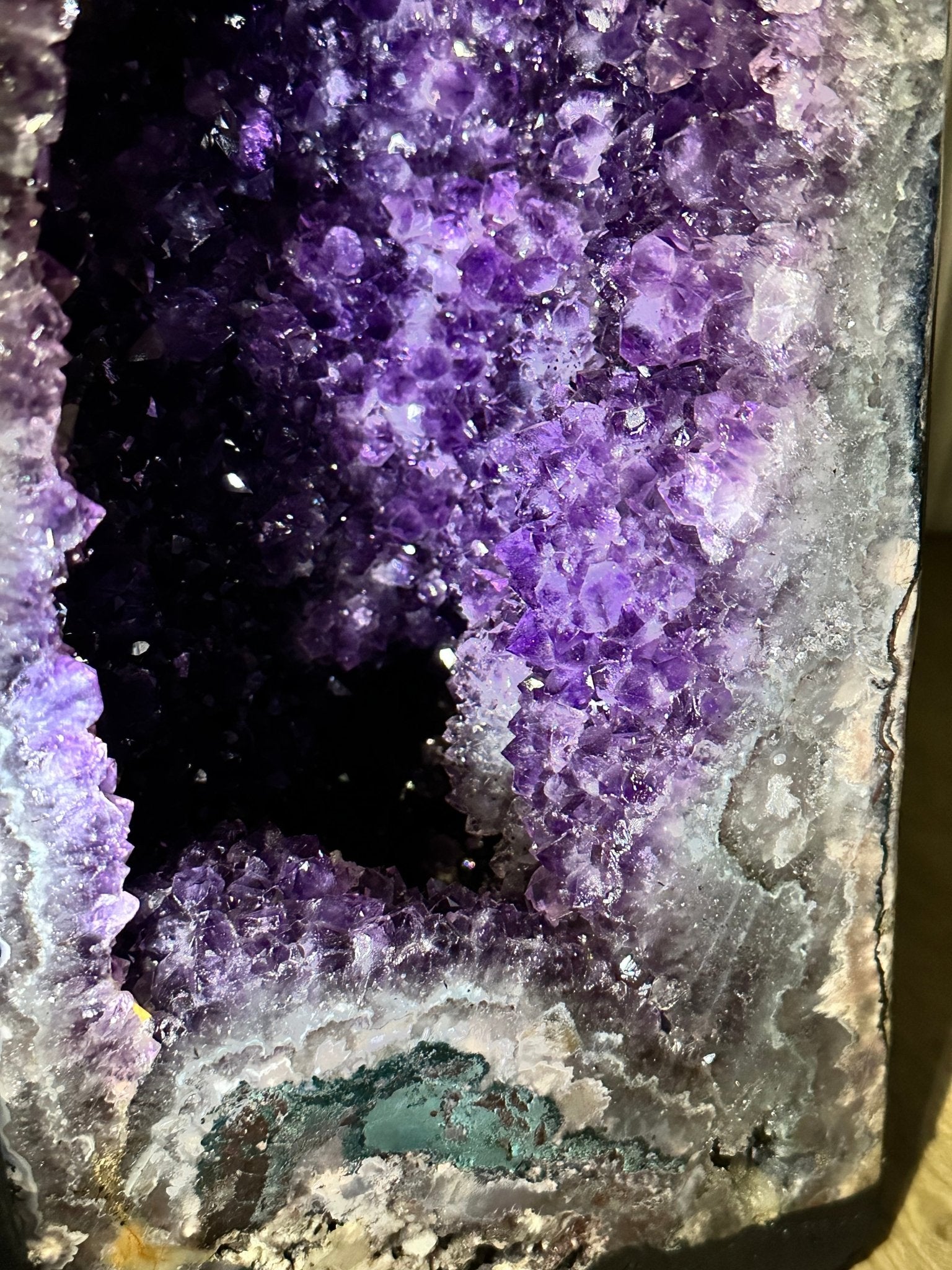 Extra Plus Quality Brazilian Amethyst Cathedral, 88.2lbs & 35" Tall, Model #5601-1213 by Brazil Gems - Brazil GemsBrazil GemsExtra Plus Quality Brazilian Amethyst Cathedral, 88.2lbs & 35" Tall, Model #5601-1213 by Brazil GemsCathedrals5601-1213