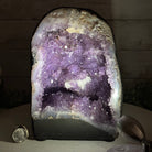 Extra Plus Quality Brazilian Amethyst Cathedral, 9.6 lbs & 8.5" Tall, Model #5601-0955 by Brazil Gems - Brazil GemsBrazil GemsExtra Plus Quality Brazilian Amethyst Cathedral, 9.6 lbs & 8.5" Tall, Model #5601-0955 by Brazil GemsCathedrals5601-0955