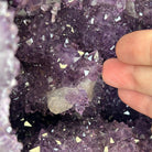Extra Plus Quality Brazilian Amethyst Cathedral, 9.6 lbs & 8.5" Tall, Model #5601-0955 by Brazil Gems - Brazil GemsBrazil GemsExtra Plus Quality Brazilian Amethyst Cathedral, 9.6 lbs & 8.5" Tall, Model #5601-0955 by Brazil GemsCathedrals5601-0955