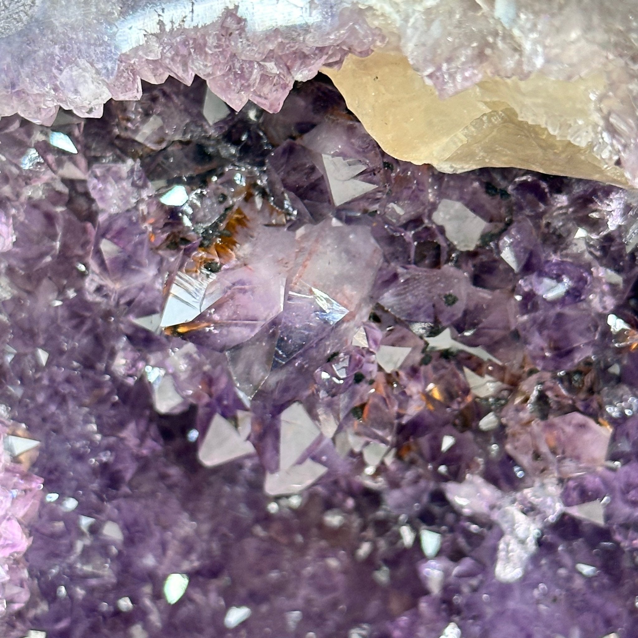 Extra Plus Quality Brazilian Amethyst Cathedral, 9.6 lbs & 8.5" Tall, Model #5601-0955 by Brazil Gems - Brazil GemsBrazil GemsExtra Plus Quality Brazilian Amethyst Cathedral, 9.6 lbs & 8.5" Tall, Model #5601-0955 by Brazil GemsCathedrals5601-0955