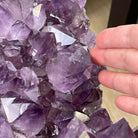 Extra Plus Quality Brazilian Amethyst Coffee Table, 168.3 lbs & 16.25" tall #1385-0086 by Brazil Gems - Brazil GemsBrazil GemsExtra Plus Quality Brazilian Amethyst Coffee Table, 168.3 lbs & 16.25" tall #1385-0086 by Brazil GemsTables: Coffee1385-0086