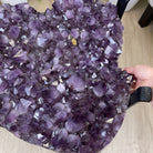 Extra Plus Quality Brazilian Amethyst Coffee Table, 168.3 lbs & 16.25" tall #1385-0086 by Brazil Gems - Brazil GemsBrazil GemsExtra Plus Quality Brazilian Amethyst Coffee Table, 168.3 lbs & 16.25" tall #1385-0086 by Brazil GemsTables: Coffee1385-0086