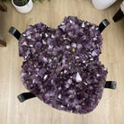 Extra Plus Quality Brazilian Amethyst Coffee Table, 168.3 lbs & 16.25" tall #1385-0086 by Brazil Gems - Brazil GemsBrazil GemsExtra Plus Quality Brazilian Amethyst Coffee Table, 168.3 lbs & 16.25" tall #1385-0086 by Brazil GemsTables: Coffee1385-0086