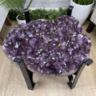 Extra Plus Quality Brazilian Amethyst Coffee Table, 168.3 lbs & 16.25" tall #1385-0086 by Brazil Gems - Brazil GemsBrazil GemsExtra Plus Quality Brazilian Amethyst Coffee Table, 168.3 lbs & 16.25" tall #1385-0086 by Brazil GemsTables: Coffee1385-0086