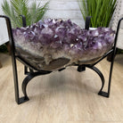Extra Plus Quality Brazilian Amethyst Coffee Table, 168.3 lbs & 16.25" tall #1385-0086 by Brazil Gems - Brazil GemsBrazil GemsExtra Plus Quality Brazilian Amethyst Coffee Table, 168.3 lbs & 16.25" tall #1385-0086 by Brazil GemsTables: Coffee1385-0086