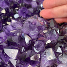 Extra Plus Quality Brazilian Amethyst Coffee Table, 68.6 lbs & 16.25" tall #1385-0083 by Brazil Gems - Brazil GemsBrazil GemsExtra Plus Quality Brazilian Amethyst Coffee Table, 68.6 lbs & 16.25" tall #1385-0083 by Brazil GemsTables: Coffee1385-0083