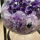 Extra Plus Quality Brazilian Amethyst Coffee Table, 68.6 lbs & 16.25" tall #1385-0083 by Brazil Gems - Brazil GemsBrazil GemsExtra Plus Quality Brazilian Amethyst Coffee Table, 68.6 lbs & 16.25" tall #1385-0083 by Brazil GemsTables: Coffee1385-0083