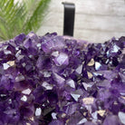 Extra Plus Quality Brazilian Amethyst Coffee Table, 68.6 lbs & 16.25" tall #1385-0083 by Brazil Gems - Brazil GemsBrazil GemsExtra Plus Quality Brazilian Amethyst Coffee Table, 68.6 lbs & 16.25" tall #1385-0083 by Brazil GemsTables: Coffee1385-0083