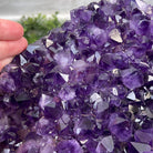 Extra Plus Quality Brazilian Amethyst Coffee Table, 68.6 lbs & 16.25" tall #1385-0083 by Brazil Gems - Brazil GemsBrazil GemsExtra Plus Quality Brazilian Amethyst Coffee Table, 68.6 lbs & 16.25" tall #1385-0083 by Brazil GemsTables: Coffee1385-0083