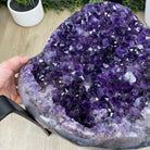 Extra Plus Quality Brazilian Amethyst Coffee Table, 68.6 lbs & 16.25" tall #1385-0083 by Brazil Gems - Brazil GemsBrazil GemsExtra Plus Quality Brazilian Amethyst Coffee Table, 68.6 lbs & 16.25" tall #1385-0083 by Brazil GemsTables: Coffee1385-0083