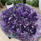 Extra Plus Quality Brazilian Amethyst Coffee Table, 68.6 lbs & 16.25" tall #1385-0083 by Brazil Gems - Brazil GemsBrazil GemsExtra Plus Quality Brazilian Amethyst Coffee Table, 68.6 lbs & 16.25" tall #1385-0083 by Brazil GemsTables: Coffee1385-0083
