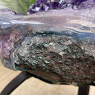 Extra Plus Quality Brazilian Amethyst Coffee Table, 68.6 lbs & 16.25" tall #1385-0083 by Brazil Gems - Brazil GemsBrazil GemsExtra Plus Quality Brazilian Amethyst Coffee Table, 68.6 lbs & 16.25" tall #1385-0083 by Brazil GemsTables: Coffee1385-0083