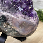 Extra Plus Quality Brazilian Amethyst Coffee Table, 68.6 lbs & 16.25" tall #1385-0083 by Brazil Gems - Brazil GemsBrazil GemsExtra Plus Quality Brazilian Amethyst Coffee Table, 68.6 lbs & 16.25" tall #1385-0083 by Brazil GemsTables: Coffee1385-0083