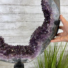 Extra Plus Quality Brazilian Amethyst Crystal Portal on a Tall Rotating Stand, 130.1 lbs & 70" tall Model #5604-0098 by Brazil Gems - Brazil GemsBrazil GemsExtra Plus Quality Brazilian Amethyst Crystal Portal on a Tall Rotating Stand, 130.1 lbs & 70" tall Model #5604-0098 by Brazil GemsPortals on Rotating Bases5604-0098