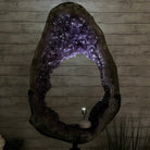 Extra Plus Quality Brazilian Amethyst Crystal Portal on a Tall Rotating Stand, 130.1 lbs & 70" tall Model #5604-0098 by Brazil Gems - Brazil GemsBrazil GemsExtra Plus Quality Brazilian Amethyst Crystal Portal on a Tall Rotating Stand, 130.1 lbs & 70" tall Model #5604-0098 by Brazil GemsPortals on Rotating Bases5604-0098