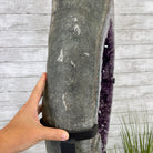 Extra Plus Quality Brazilian Amethyst Crystal Portal on a Tall Rotating Stand, 130.1 lbs & 70" tall Model #5604-0098 by Brazil Gems - Brazil GemsBrazil GemsExtra Plus Quality Brazilian Amethyst Crystal Portal on a Tall Rotating Stand, 130.1 lbs & 70" tall Model #5604-0098 by Brazil GemsPortals on Rotating Bases5604-0098