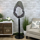 Extra Plus Quality Brazilian Amethyst Crystal Portal on a Tall Rotating Stand, 130.1 lbs & 70" tall Model #5604-0098 by Brazil Gems - Brazil GemsBrazil GemsExtra Plus Quality Brazilian Amethyst Crystal Portal on a Tall Rotating Stand, 130.1 lbs & 70" tall Model #5604-0098 by Brazil GemsPortals on Rotating Bases5604-0098