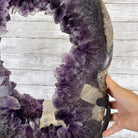 Extra Plus Quality Brazilian Amethyst Crystal Portal on a Tall Rotating Stand, 81.6 lbs & 69.5" tall Model #5604-0099 by Brazil Gems - Brazil GemsBrazil GemsExtra Plus Quality Brazilian Amethyst Crystal Portal on a Tall Rotating Stand, 81.6 lbs & 69.5" tall Model #5604-0099 by Brazil GemsPortals on Rotating Bases5604-0099