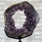 Extra Plus Quality Brazilian Amethyst Crystal Portal on a Tall Rotating Stand, 81.6 lbs & 69.5" tall Model #5604-0099 by Brazil Gems - Brazil GemsBrazil GemsExtra Plus Quality Brazilian Amethyst Crystal Portal on a Tall Rotating Stand, 81.6 lbs & 69.5" tall Model #5604-0099 by Brazil GemsPortals on Rotating Bases5604-0099