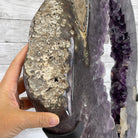 Extra Plus Quality Brazilian Amethyst Crystal Portal on a Tall Rotating Stand, 81.6 lbs & 69.5" tall Model #5604-0099 by Brazil Gems - Brazil GemsBrazil GemsExtra Plus Quality Brazilian Amethyst Crystal Portal on a Tall Rotating Stand, 81.6 lbs & 69.5" tall Model #5604-0099 by Brazil GemsPortals on Rotating Bases5604-0099