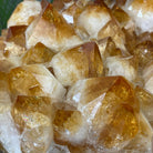 Extra Plus Quality Brazilian Citrine Geode Side Table, 46.1 lbs, 24" tall on a metal base #1392-0008 by Brazil Gems - Brazil GemsBrazil GemsExtra Plus Quality Brazilian Citrine Geode Side Table, 46.1 lbs, 24" tall on a metal base #1392-0008 by Brazil GemsTables: Side1392-0008