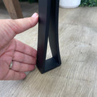 Extra Plus Quality Brazilian Citrine Geode Side Table, 46.1 lbs, 24" tall on a metal base #1392-0008 by Brazil Gems - Brazil GemsBrazil GemsExtra Plus Quality Brazilian Citrine Geode Side Table, 46.1 lbs, 24" tall on a metal base #1392-0008 by Brazil GemsTables: Side1392-0008