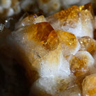 Extra Plus Quality Brazilian Citrine Geode Side Table, 48.5 lbs, 24" tall on a metal base #1392-0010 by Brazil Gems - Brazil GemsBrazil GemsExtra Plus Quality Brazilian Citrine Geode Side Table, 48.5 lbs, 24" tall on a metal base #1392-0010 by Brazil GemsTables: Side1392-0010