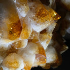 Extra Plus Quality Brazilian Citrine Geode Side Table, 48.5 lbs, 24" tall on a metal base #1392-0010 by Brazil Gems - Brazil GemsBrazil GemsExtra Plus Quality Brazilian Citrine Geode Side Table, 48.5 lbs, 24" tall on a metal base #1392-0010 by Brazil GemsTables: Side1392-0010