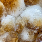 Extra Plus Quality Brazilian Citrine Geode Side Table, 48.5 lbs, 24" tall on a metal base #1392-0010 by Brazil Gems - Brazil GemsBrazil GemsExtra Plus Quality Brazilian Citrine Geode Side Table, 48.5 lbs, 24" tall on a metal base #1392-0010 by Brazil GemsTables: Side1392-0010