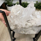 Extra Plus Quality Brazilian Clear Quartz Coffee Table, 64.4 lbs & 16" tall #1389-0006 by Brazil Gems - Brazil GemsBrazil GemsExtra Plus Quality Brazilian Clear Quartz Coffee Table, 64.4 lbs & 16" tall #1389-0006 by Brazil GemsTables: Coffee1389-0006