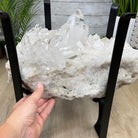 Extra Plus Quality Brazilian Clear Quartz Coffee Table, 64.4 lbs & 16" tall #1389-0006 by Brazil Gems - Brazil GemsBrazil GemsExtra Plus Quality Brazilian Clear Quartz Coffee Table, 64.4 lbs & 16" tall #1389-0006 by Brazil GemsTables: Coffee1389-0006