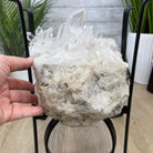 Extra Plus Quality Brazilian Clear Quartz Coffee Table, 64.4 lbs & 16" tall #1389-0006 by Brazil Gems - Brazil GemsBrazil GemsExtra Plus Quality Brazilian Clear Quartz Coffee Table, 64.4 lbs & 16" tall #1389-0006 by Brazil GemsTables: Coffee1389-0006